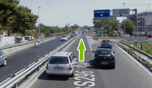 Come raggiungere il parcheggio all'aeroporto di fiumicino 11