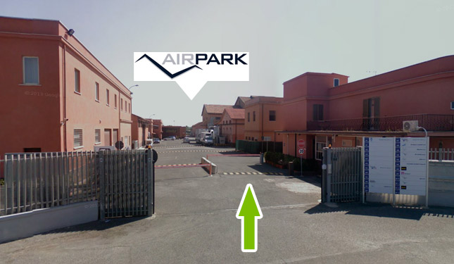 Come raggiungere il parcheggio all'aeroporto di fiumicino 14