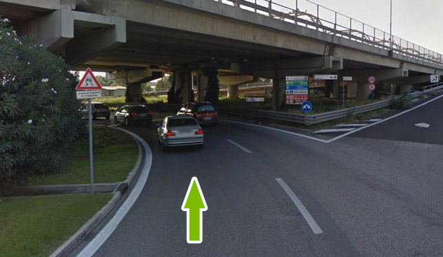 Come raggiungere il parcheggio all'aeroporto di fiumicino 5