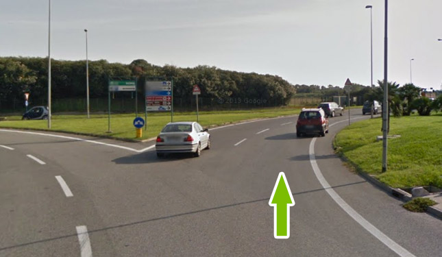 Come raggiungere il parcheggio all'aeroporto di fiumicino 6