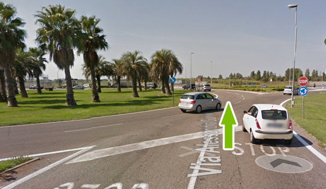 Come raggiungere il parcheggio all'aeroporto di fiumicino 7